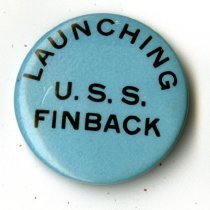 Submarine Launching Pin: U.S.S. Finback.