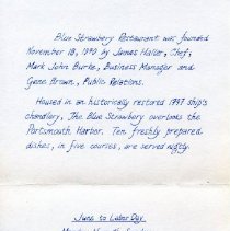 Blue Strawbery Restaurant (Ceres Street)