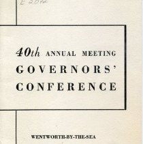 40th Annual Governor's Conference