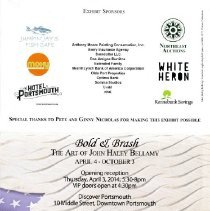 Bold and Brash: The Art of John Haley Bellamy