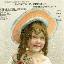 Compliments of Andrew P. Preston, Portsmouth, N.H.