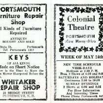 Colonial Theater program - Song of the Islands