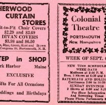 Colonial Theater program - Pardon My Sarong