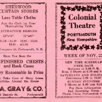 Colonial Theater program - The Road to Morocco