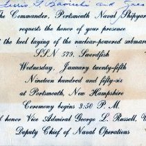 Bavicchi Ephemera Collection, January-December, 1956.