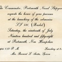 Bavicchi Ephemera Collection, July-December, 1958.