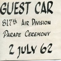 Bavicchi Ephemera Collection, January-December, 1962.