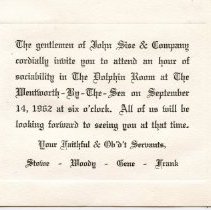 Bavicchi Ephemera Collection, January-December, 1962.