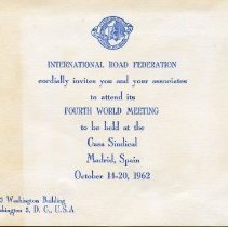 Bavicchi Ephemera Collection, January-December, 1962.