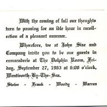 Bavicchi Ephemera Collection, January-December, 1963.