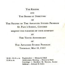 Bavicchi Ephemera Collection, January-June, 1967.