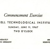 Bavicchi Ephemera Collection, January-June, 1967.