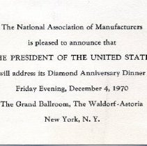 Bavicchi Ephemera Collection, January-December, 1970.