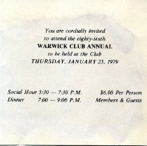 Bavicchi Ephemera Collection, January-April, 1979