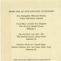 Ferris Bavicchi Ephemera Collection,January-April, 1981.