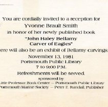 Ferris Bavicchi Ephemera Collection, September-December, 1981.