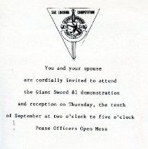 Ferris Bavicchi Ephemera Collection, September-December, 1981.