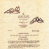 Ferris Bavicchi Ephemera Collection, September-December, 1981.