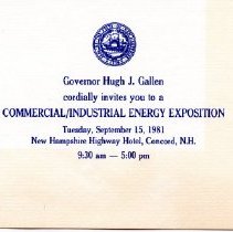 Ferris Bavicchi Ephemera Collection, September-December, 1981.