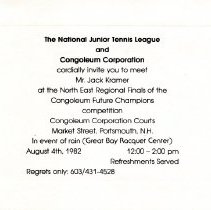 Ferris Bavicchi Ephemera Collection, July-August,1982.