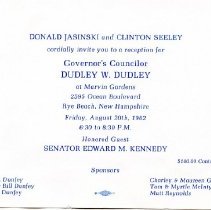 Ferris Bavicchi Ephemera Collection, July-August,1982.