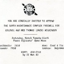 Ferris Bavicchi Ephemera Collection, March-April, 1983.