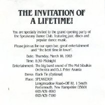 Ferris Bavicchi Ephemera Collection, March-April, 1983.