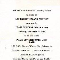 Ferris Bavicchi Ephemera Collection, September-October, 1983.