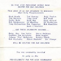 Ferris Bavicchi Ephemera Collection, September-October, 1983.