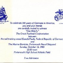 Ferris Bavicchi Ephemera Collection, September-October, 1983.