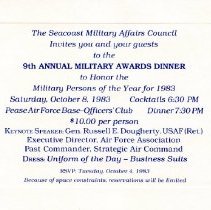 Ferris Bavicchi Ephemera Collection, September-October, 1983.