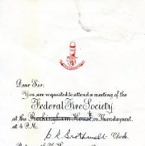 Ferris Bavicchi Ephemera Collection, September-October, 1984.