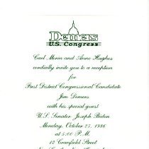 Bavicchi Ephemera Collection, October, 1986.