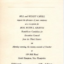 Bavicchi Ephemera Collection, October, 1986.