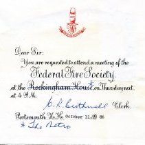 Bavicchi Ephemera Collection, October, 1986.