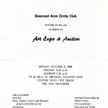 Bavicchi Ephemera Collection, October, 1986.