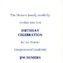 Bavicchi Ephemera Collection, October, 1986.