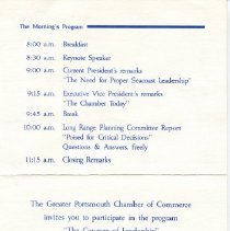 Bavicchi Ephemera Collection, March-April, 1987.