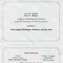 Bavicchi Ephemera Collection, March-April, 1987.