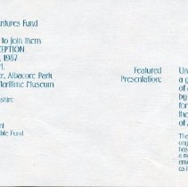 Bavicchi Ephemera Collection, March-April, 1987.