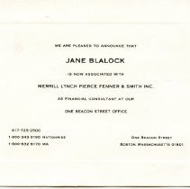 Bavicchi Ephemera Collection, March-April, 1987.