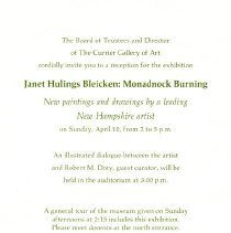 Bavicchi Ephemera Collection, April, 1988.