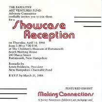 Bavicchi Ephemera Collection, April, 1988.