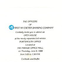 Bavicchi Ephemera Collection, June, 1988.