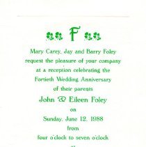 Bavicchi Ephemera Collection, June, 1988.