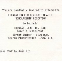 Bavicchi Ephemera Collection, June, 1988.