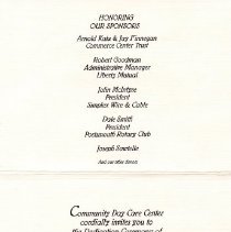 Bavicchi Ephemera Collection, June, 1988.