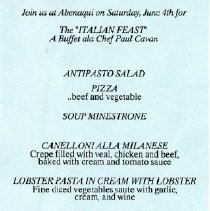 Bavicchi Ephemera Collection, June, 1988.