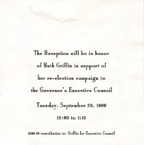 Bavicchi Ephemera Collection, September, 1988.