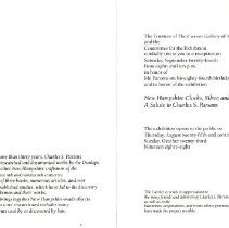 Bavicchi Ephemera Collection, September, 1988.